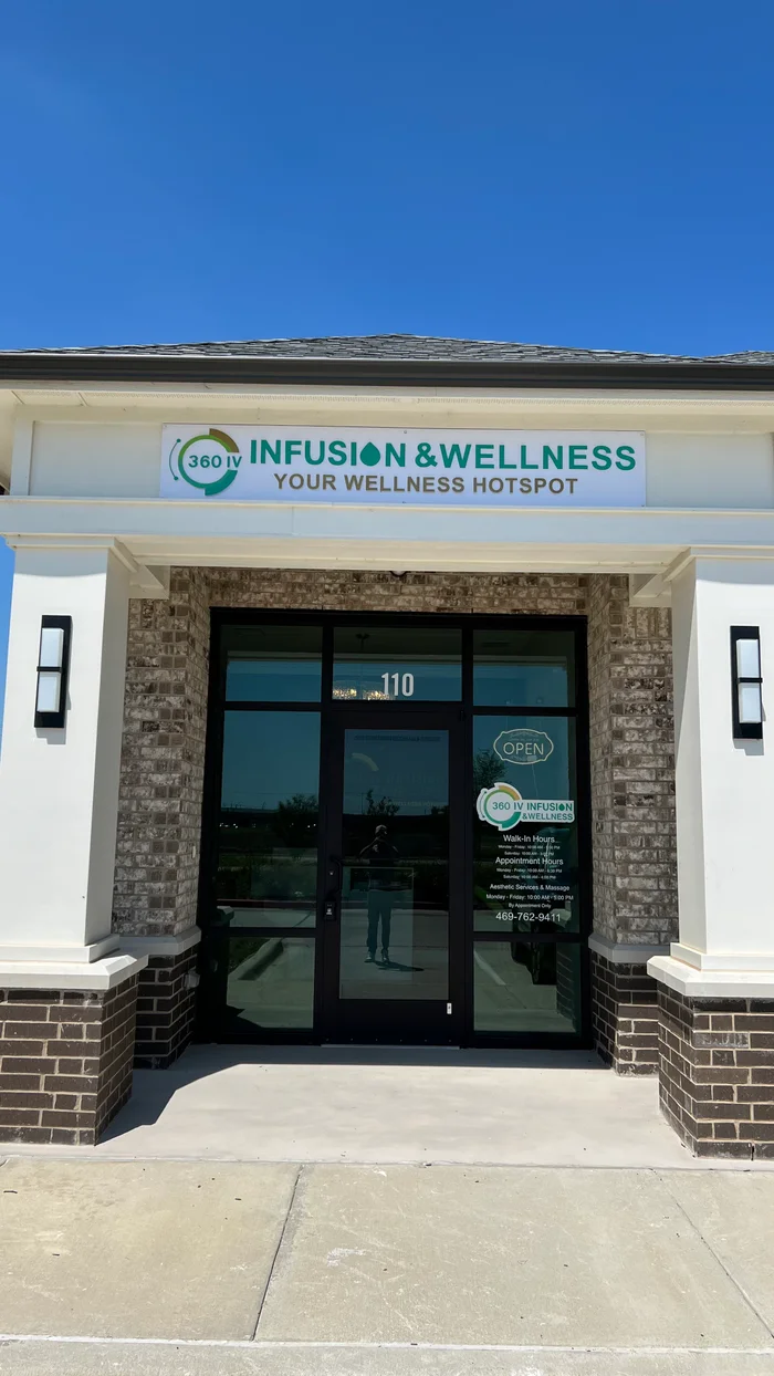360 IV Infusion and Wellness storefront in Prosper TX