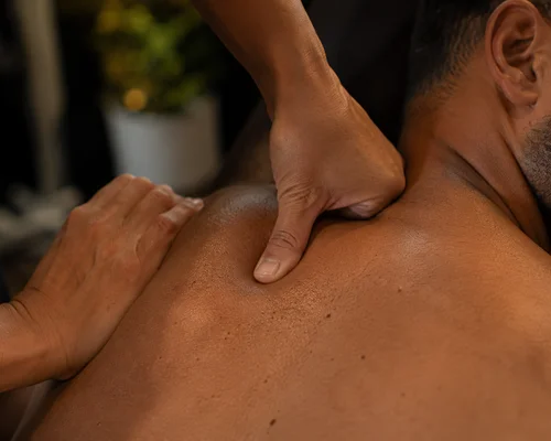 Massage treatment setting at 360